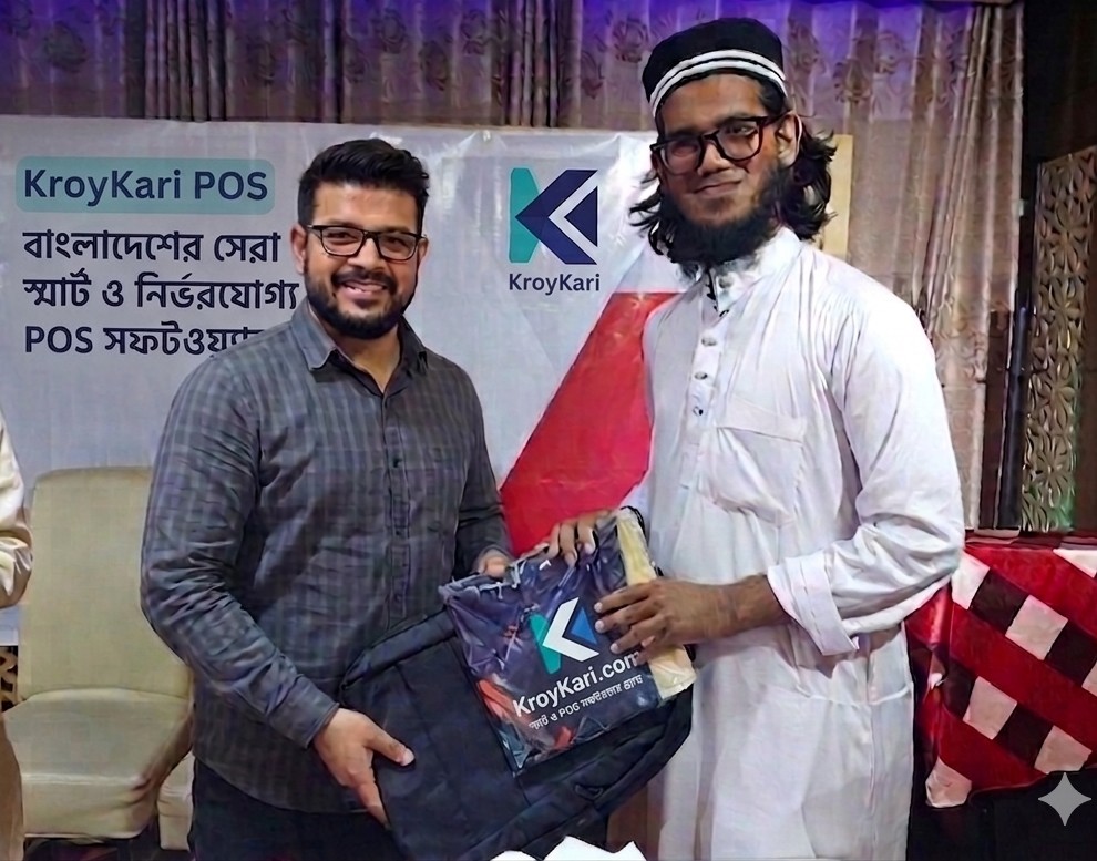 KroyKari POS event photo with customers